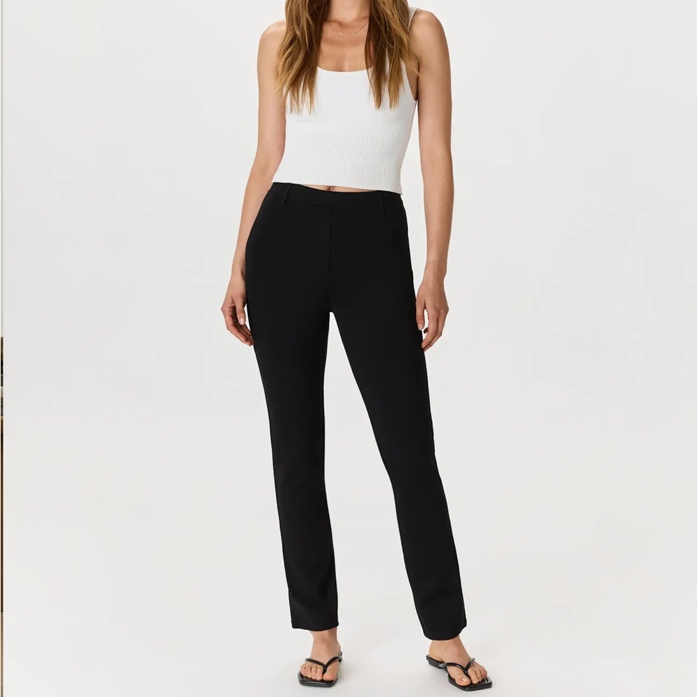 Quince Ultra-Stretch Ponte Straight Leg Pants